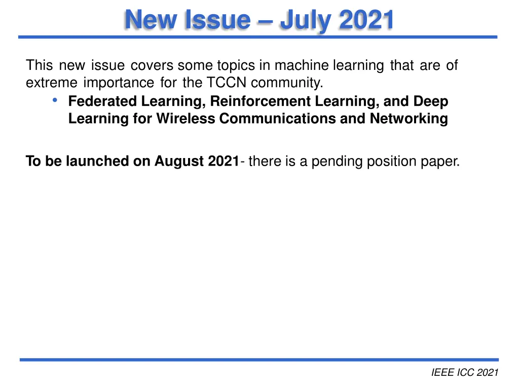 new issue july 2021