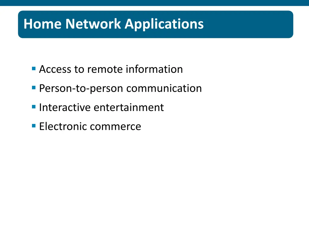 home network applications home network