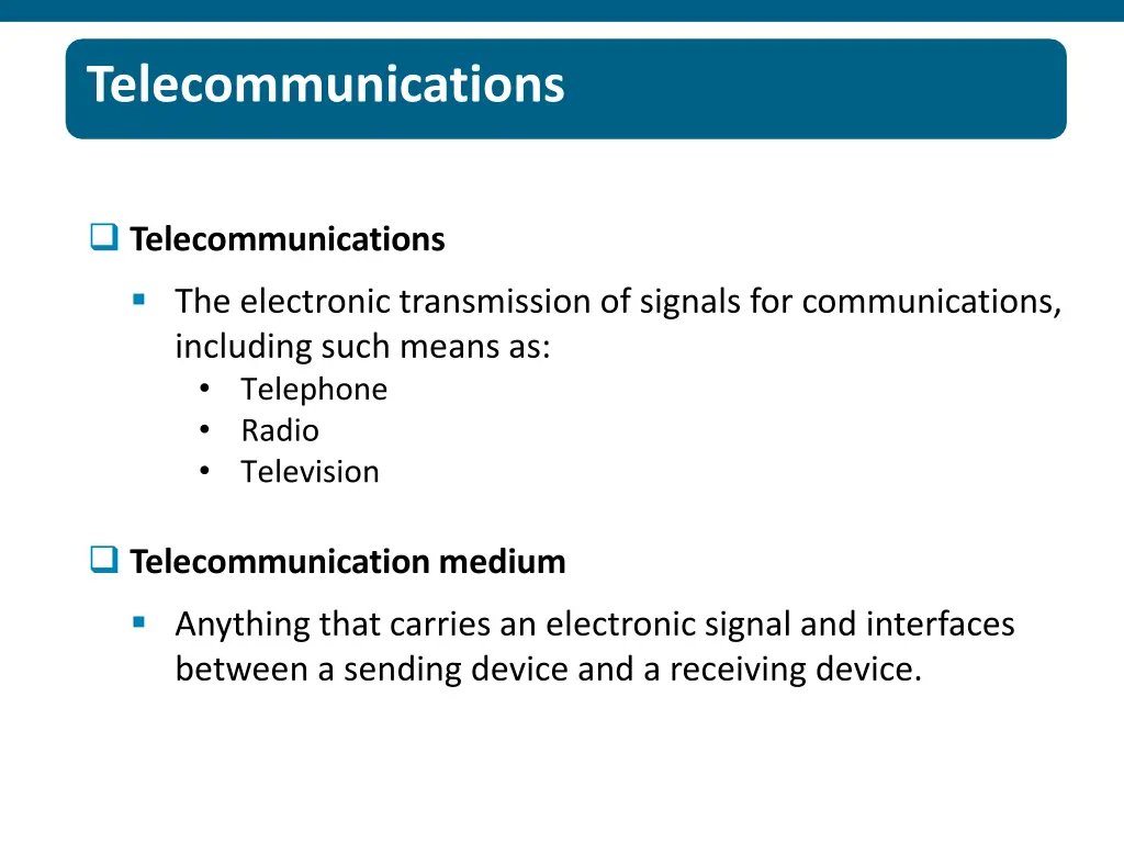 telecommunications