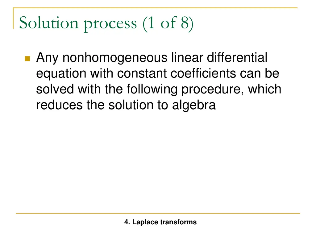 solution process 1 of 8