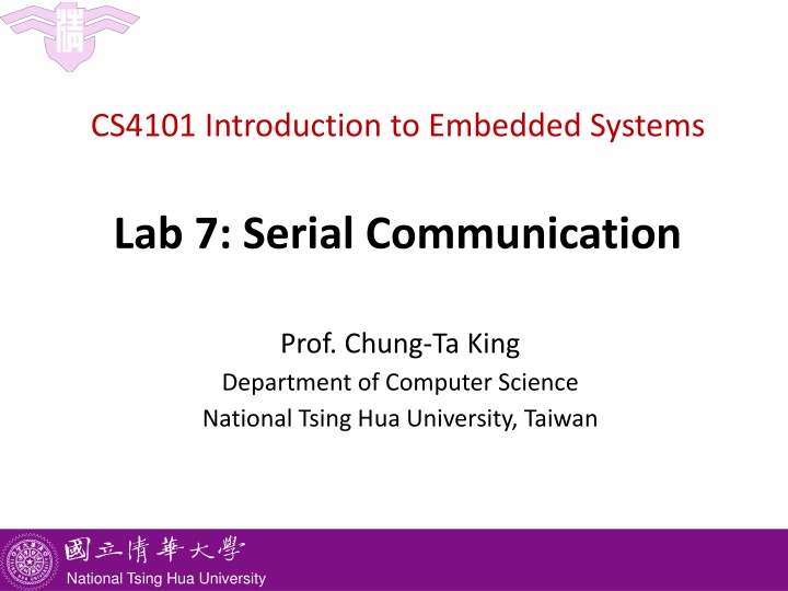 cs4101 introduction to embedded systems