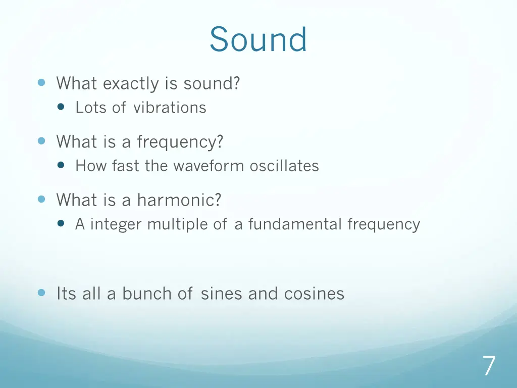 sound