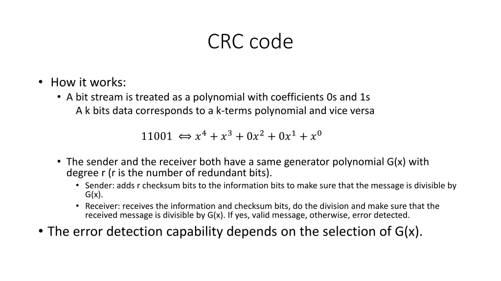 crc code