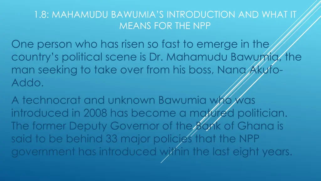 1 8 mahamudu bawumia s introduction and what