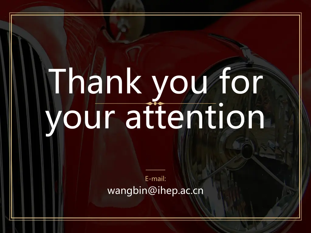 thank you for your attention