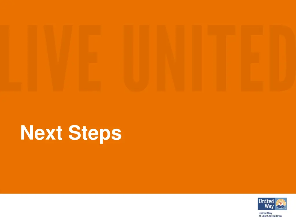 next steps