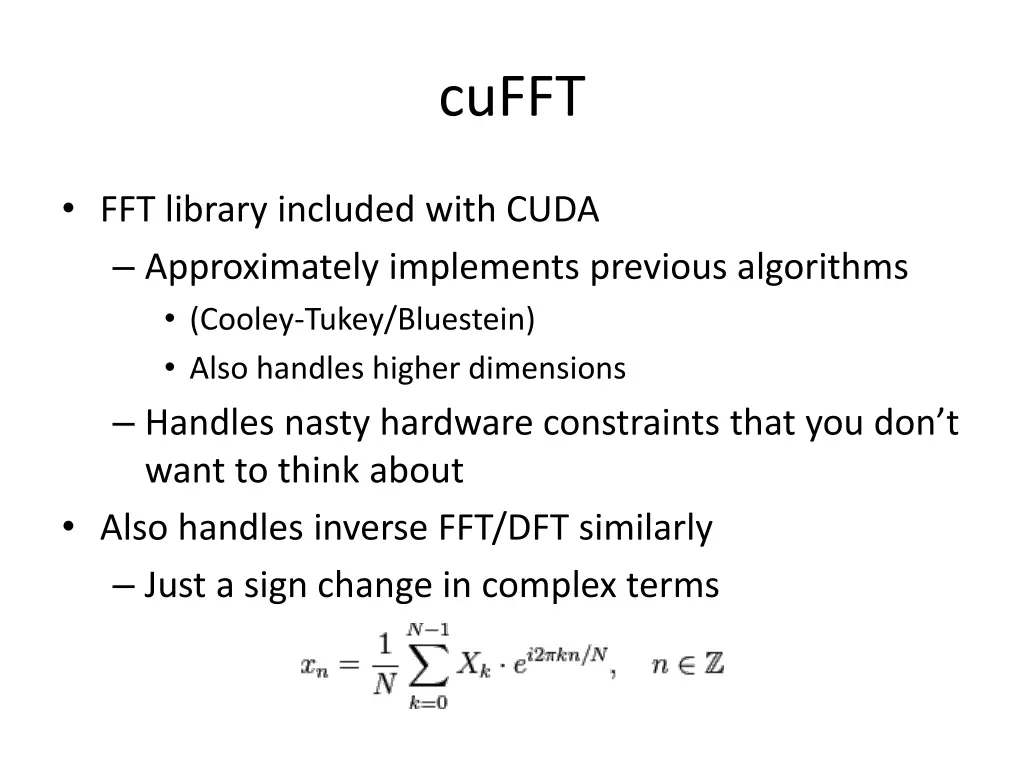 cufft