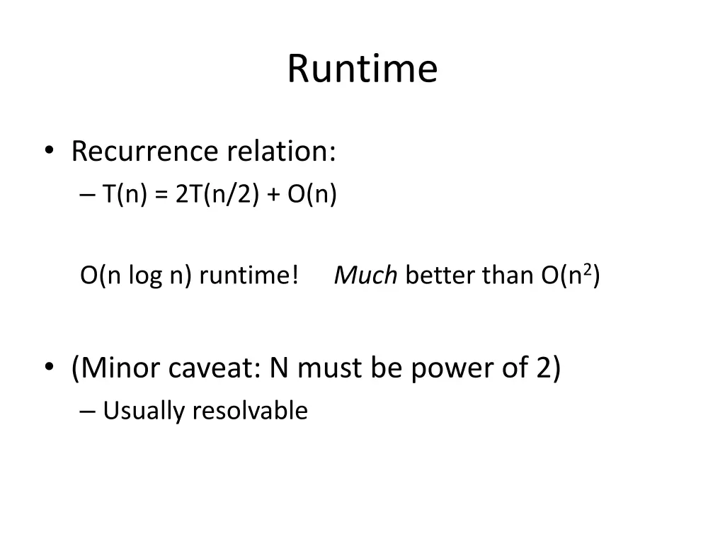runtime