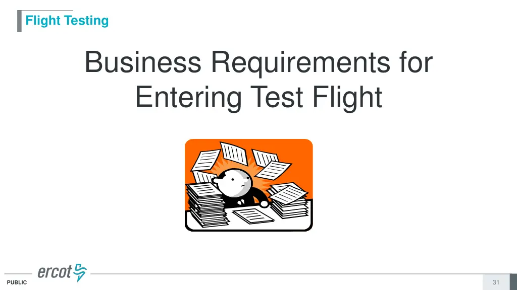 flight testing