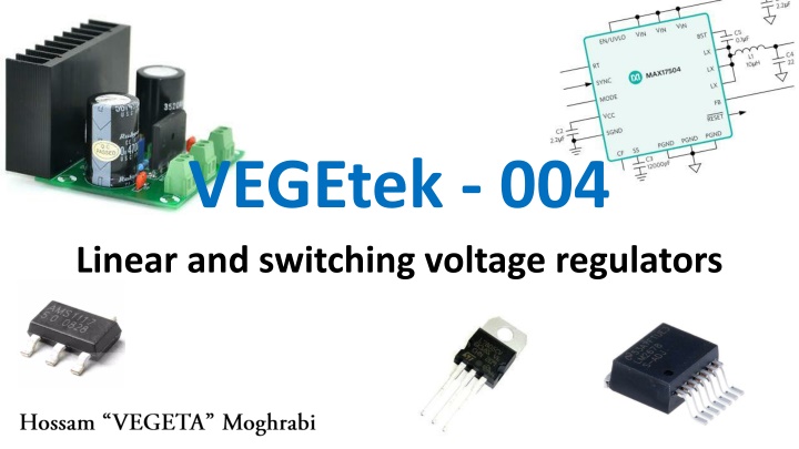 vegetek 004 linear and switching voltage