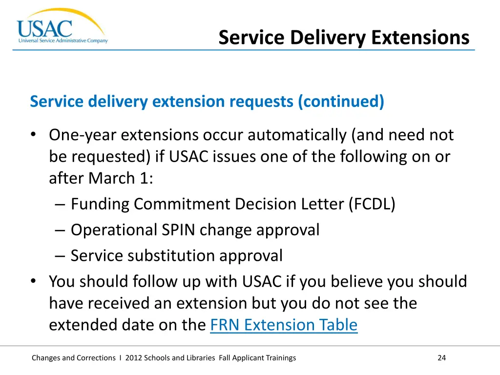 service delivery extensions 1