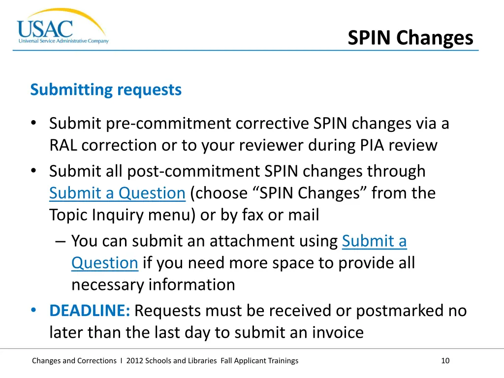 spin changes 1