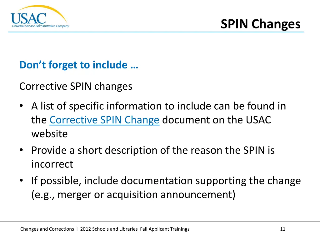 spin changes 2