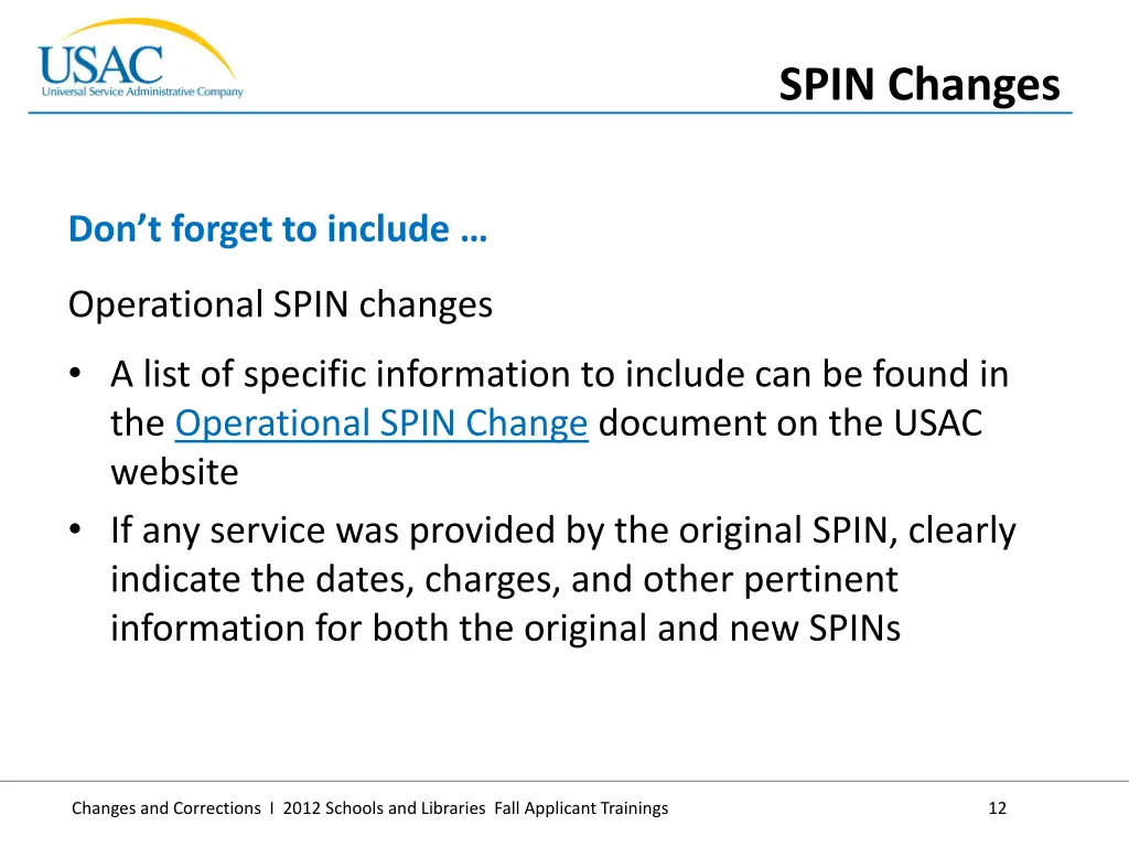 spin changes 3