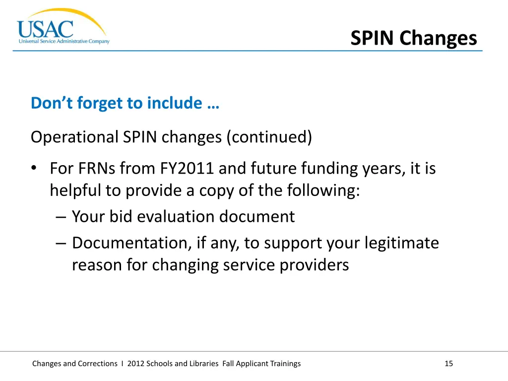 spin changes 6