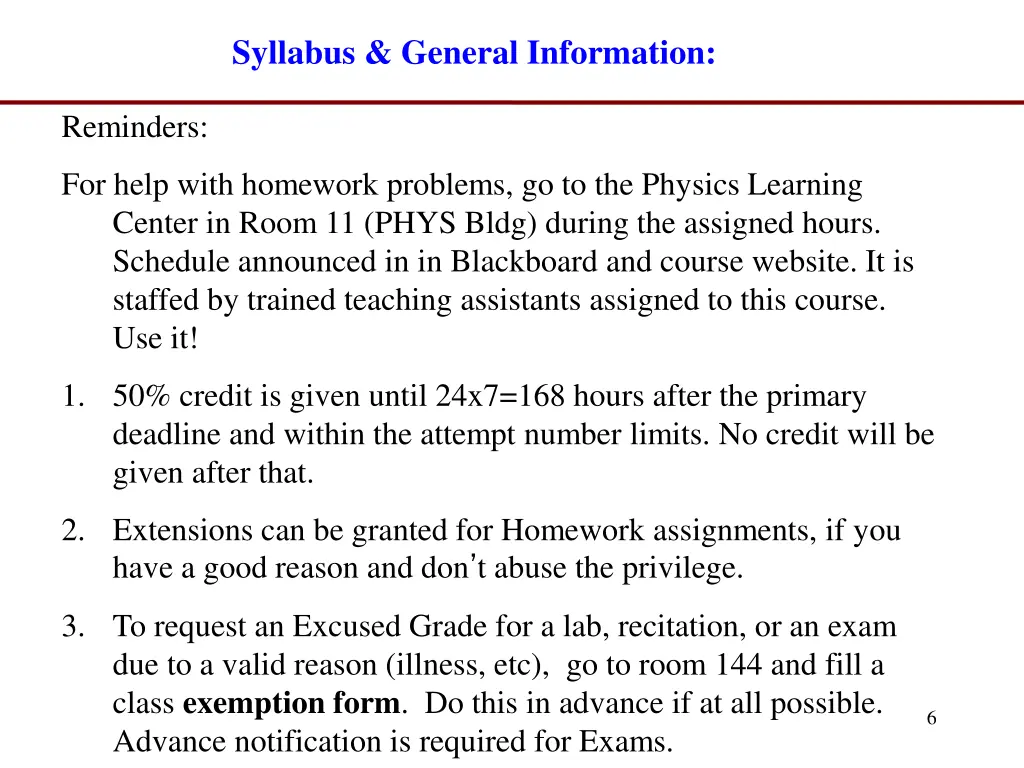 syllabus general information 2