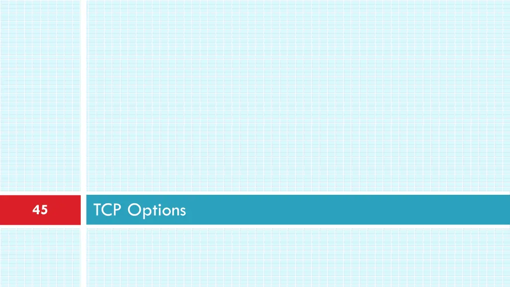 tcp options