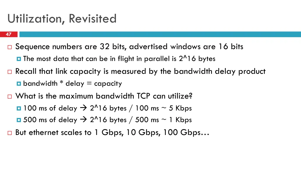utilization revisited