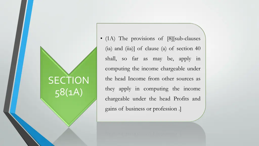 1a the provisions of 8 sub clauses