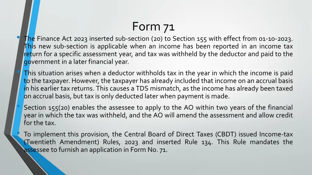 form 71