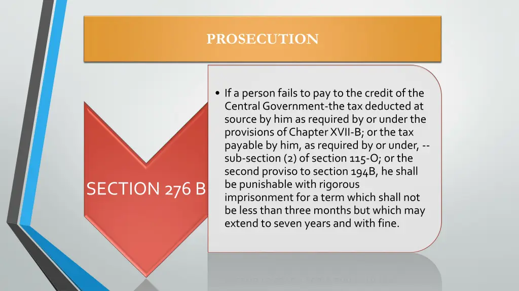 prosecution