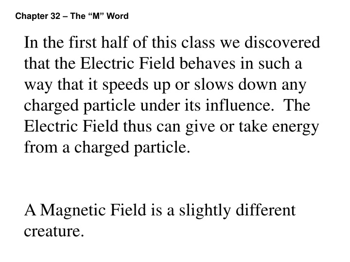 chapter 32 the m word