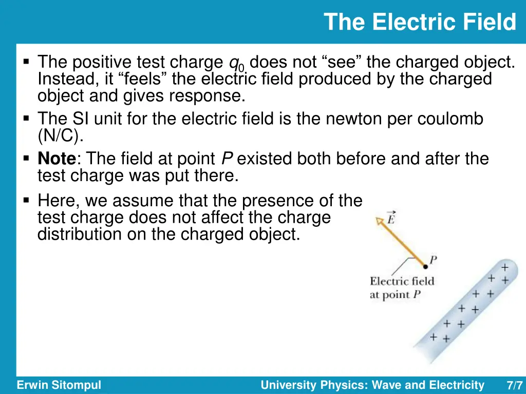 the electric field 2