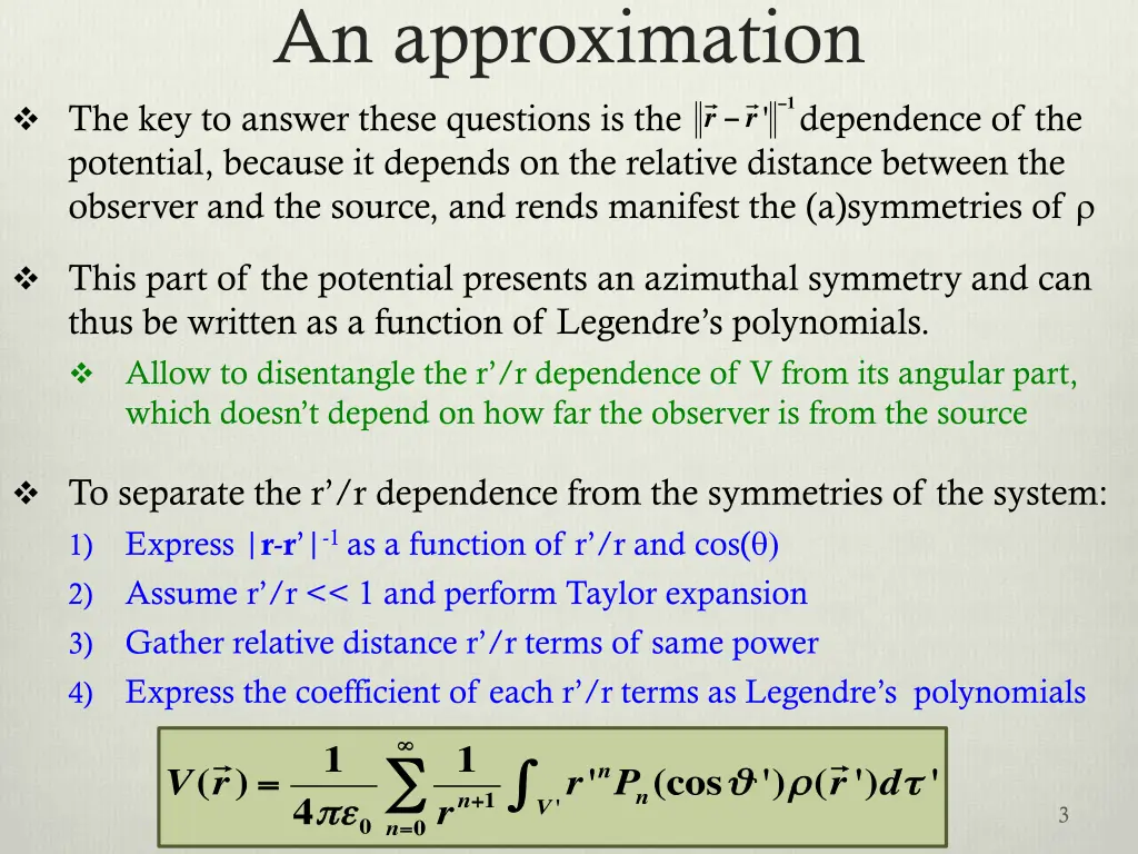 an approximation