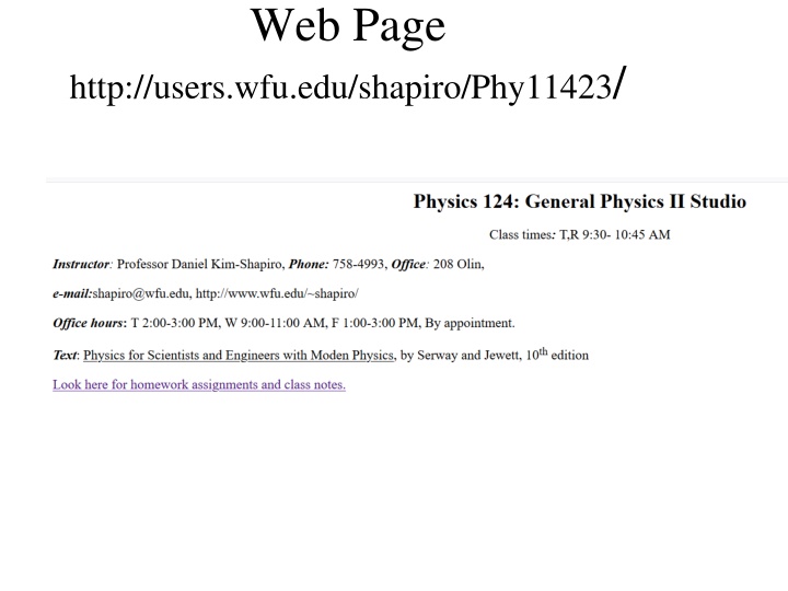 web page