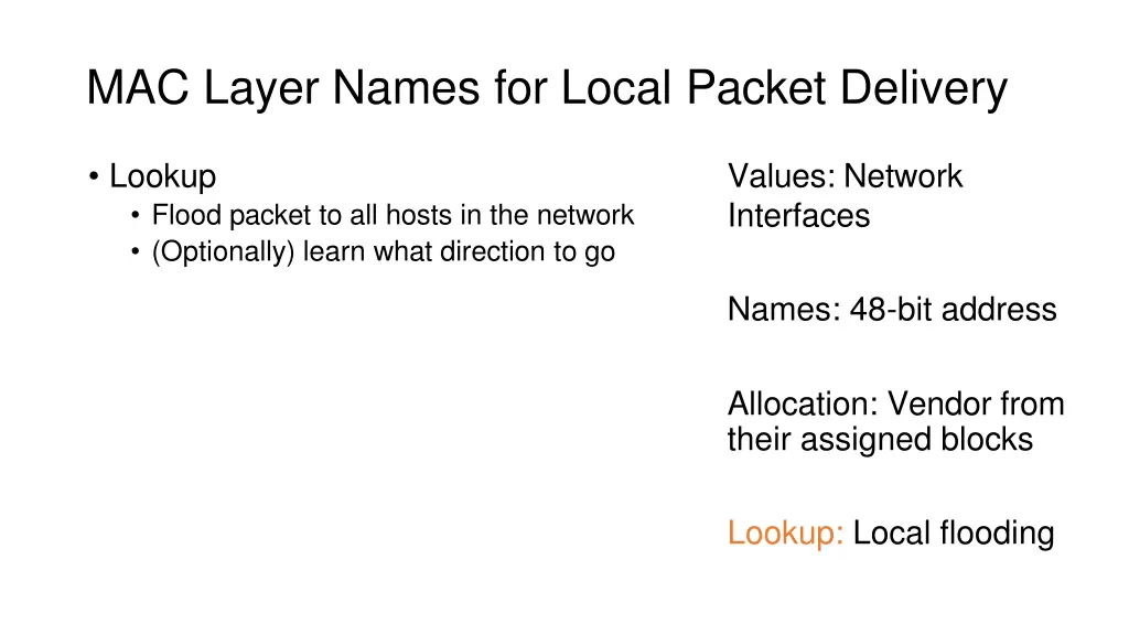 mac layer names for local packet delivery 4