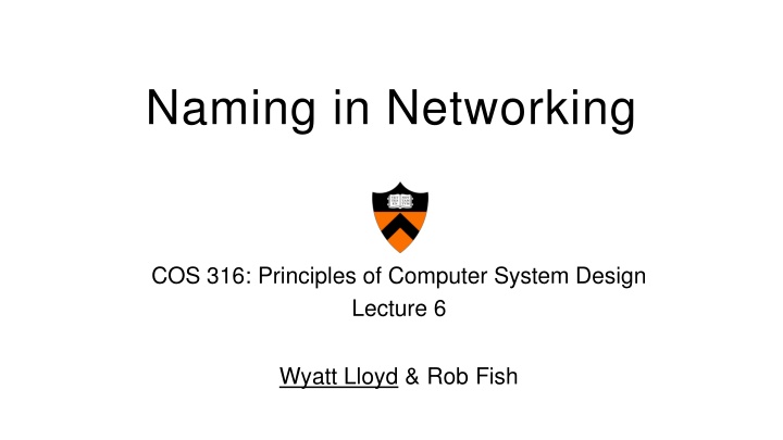 naming in networking