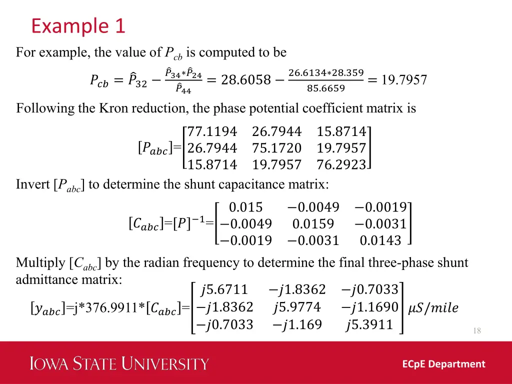 example 1 for example the value