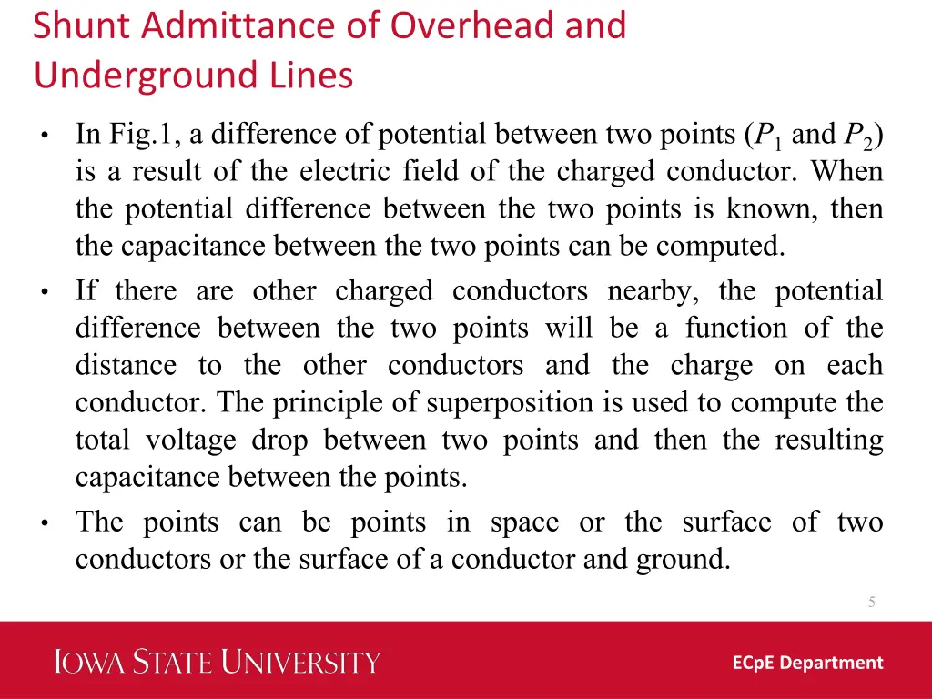 shunt admittance of overhead and underground lines 1
