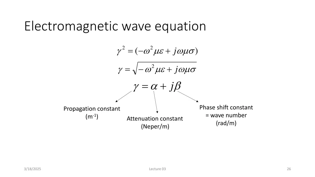 electromagnetic wave equation 4
