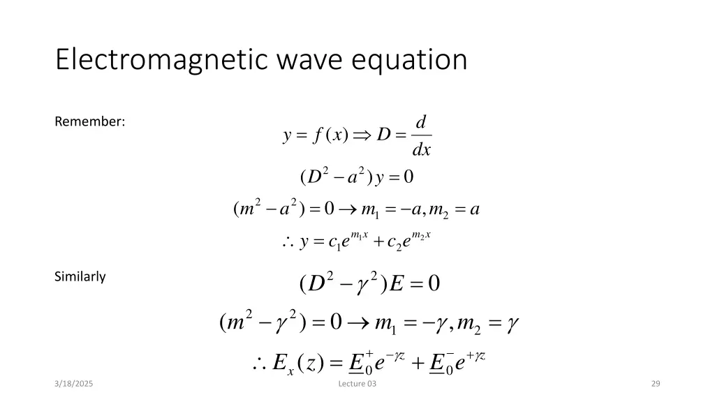electromagnetic wave equation 7