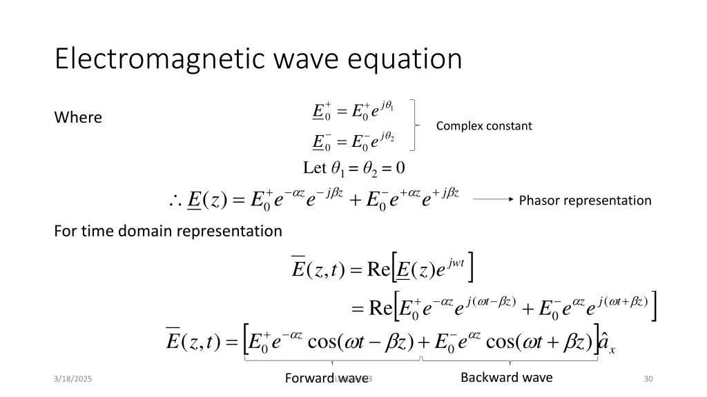 electromagnetic wave equation 8