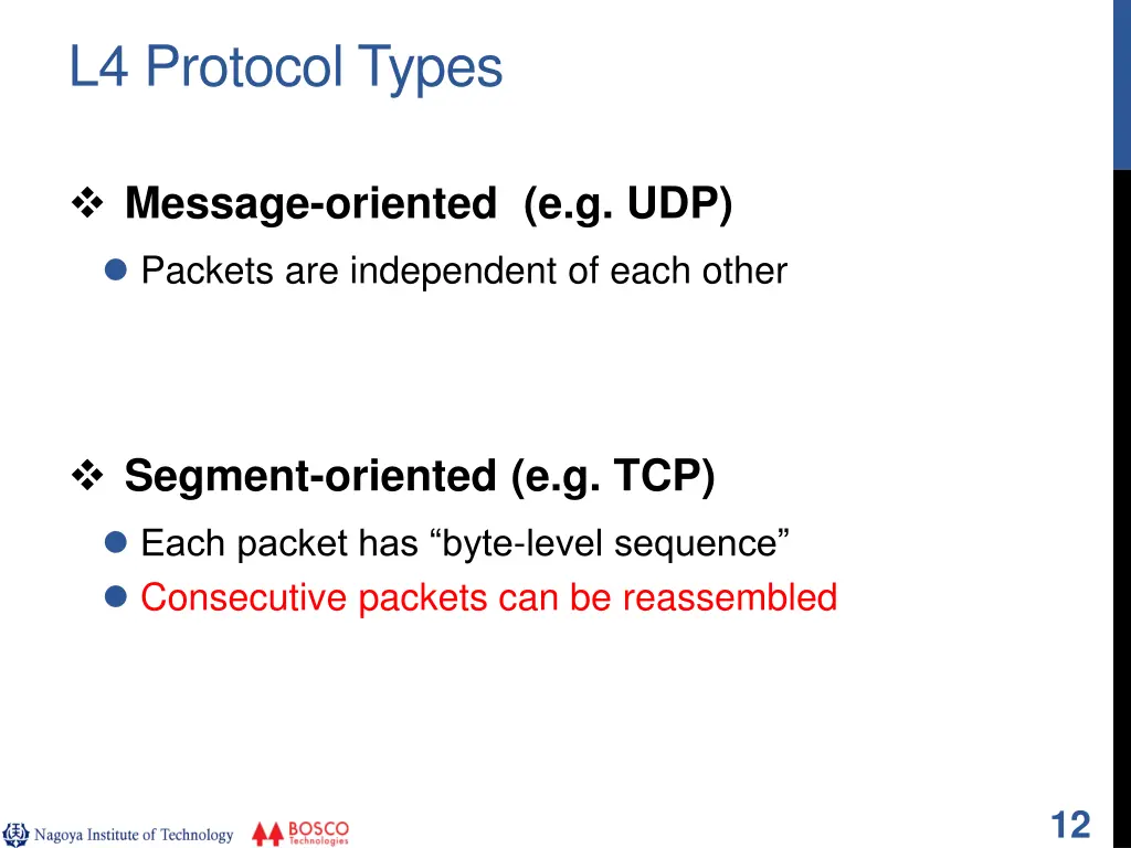 l4 protocol types