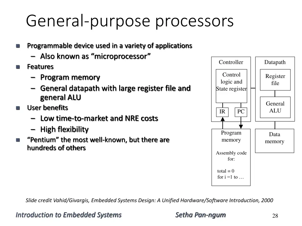 general purpose processors
