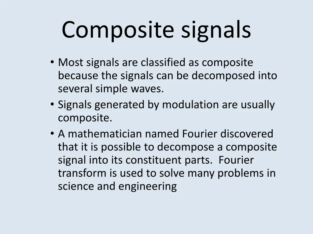 composite signals