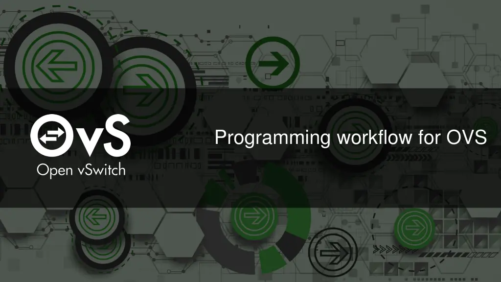 programming workflow for ovs
