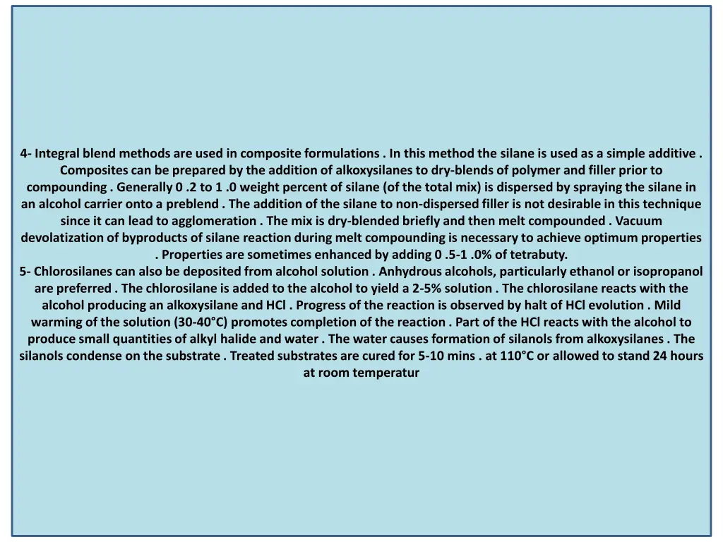 4 integral blend methods are used in composite