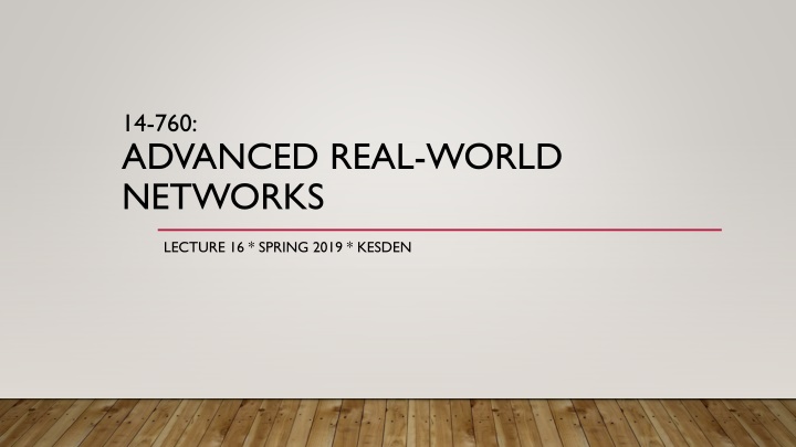 14 760 advanced real world networks