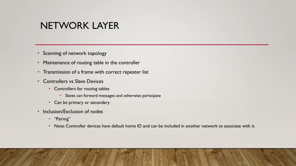 network layer