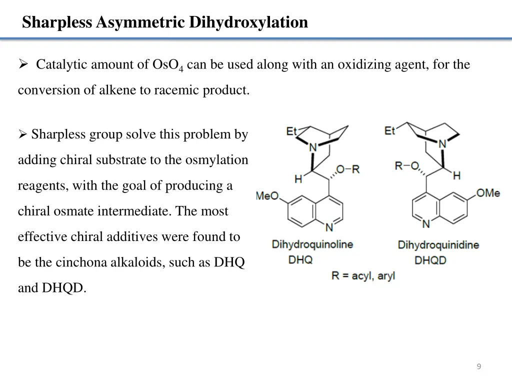 sharpless asymmetric dihydroxylation
