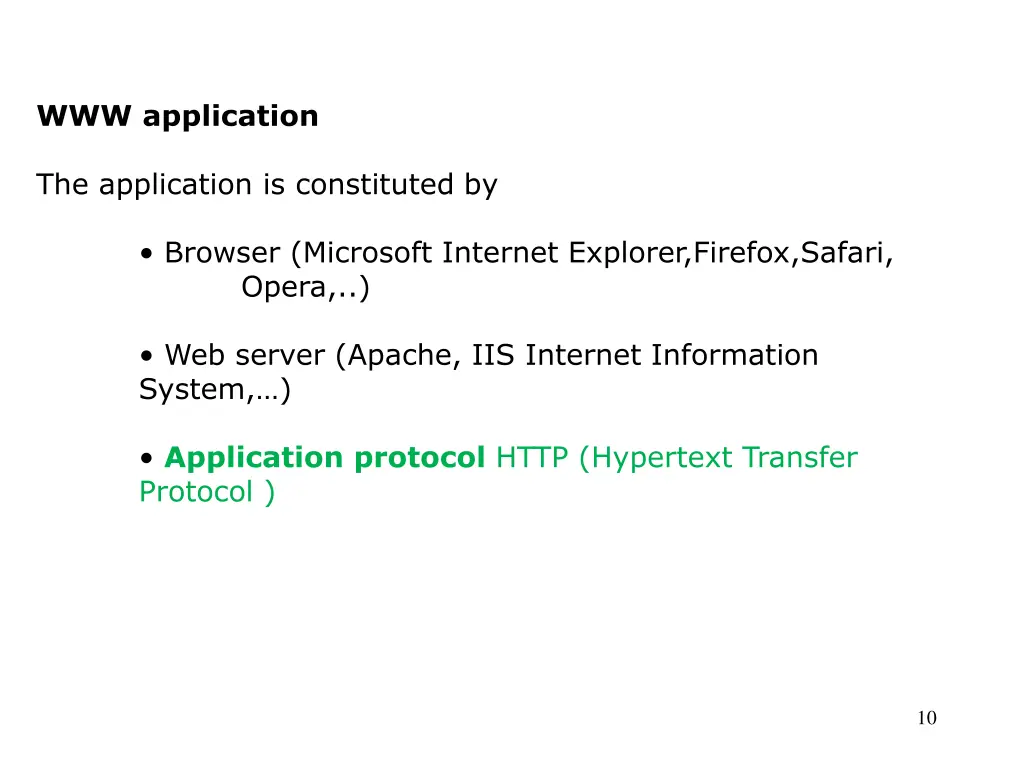www application