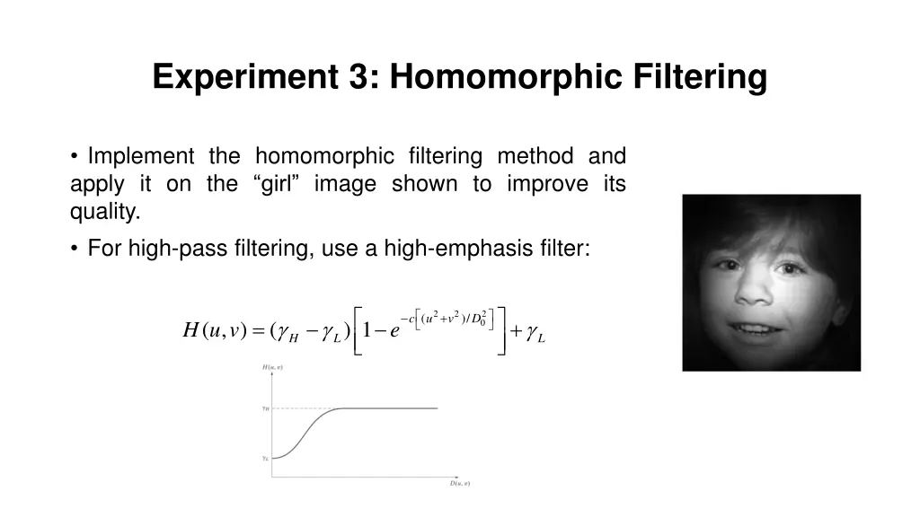 experiment 3 homomorphic filtering