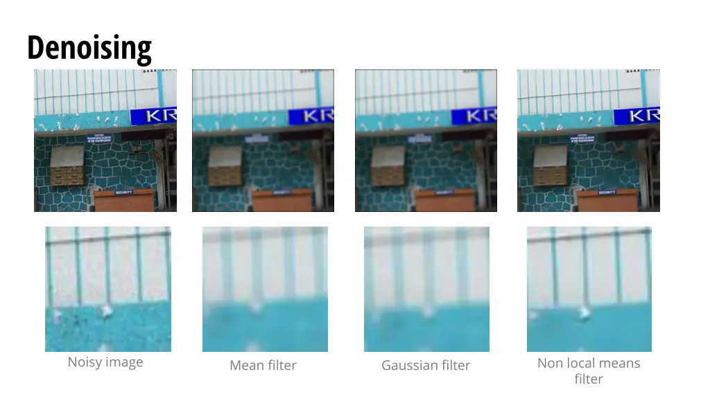 denoising