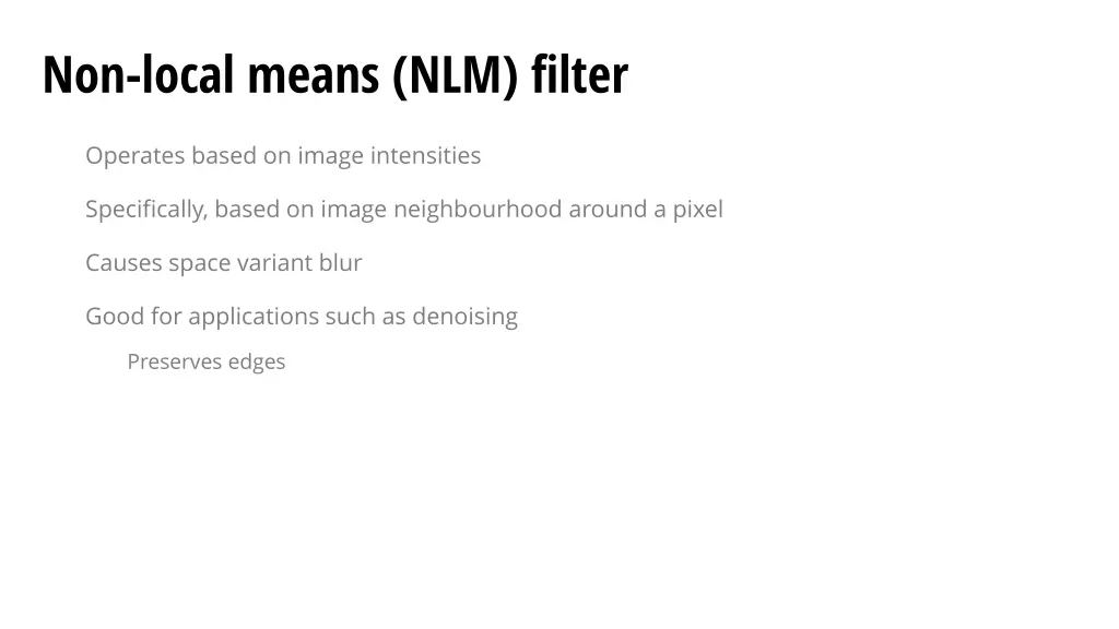 non local means nlm filter 4