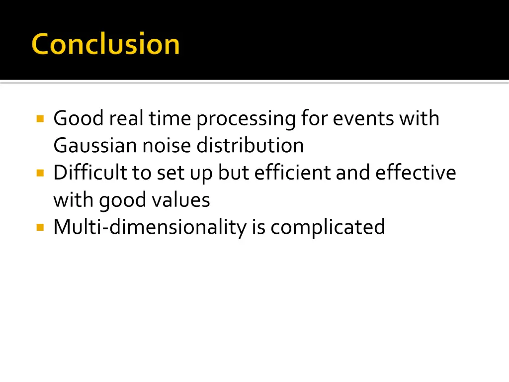 good real time processing for events with