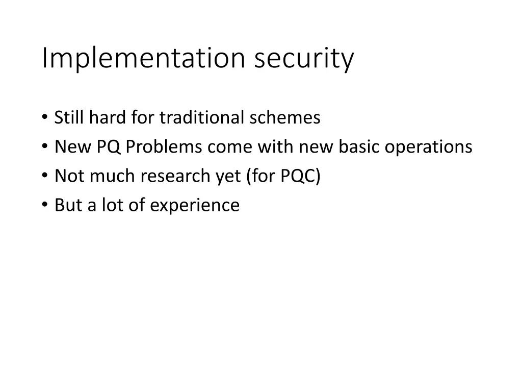 implementation security 1